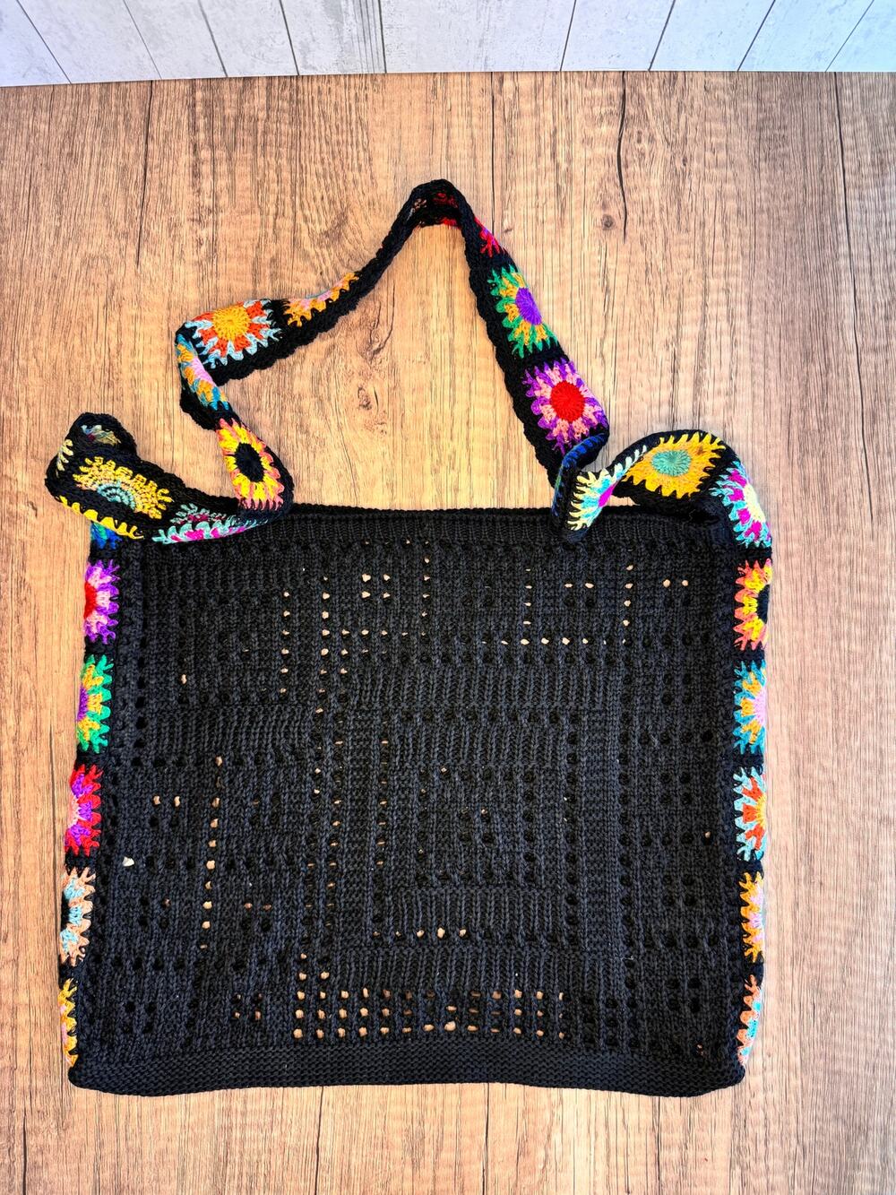 Boho Purse Crochet Multicolor Purse Crossbody Bag NEW FAST SHIP Travel Bag